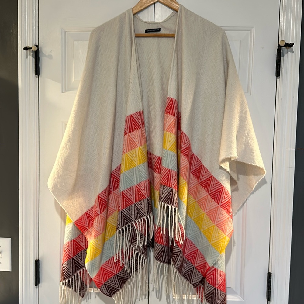 American Eaagle poncho one size (OS)